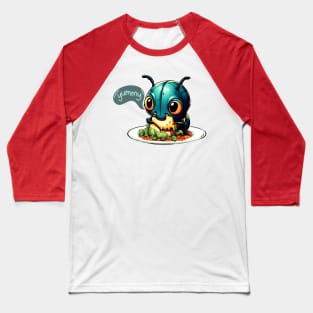 beetle eat on the plate Baseball T-Shirt